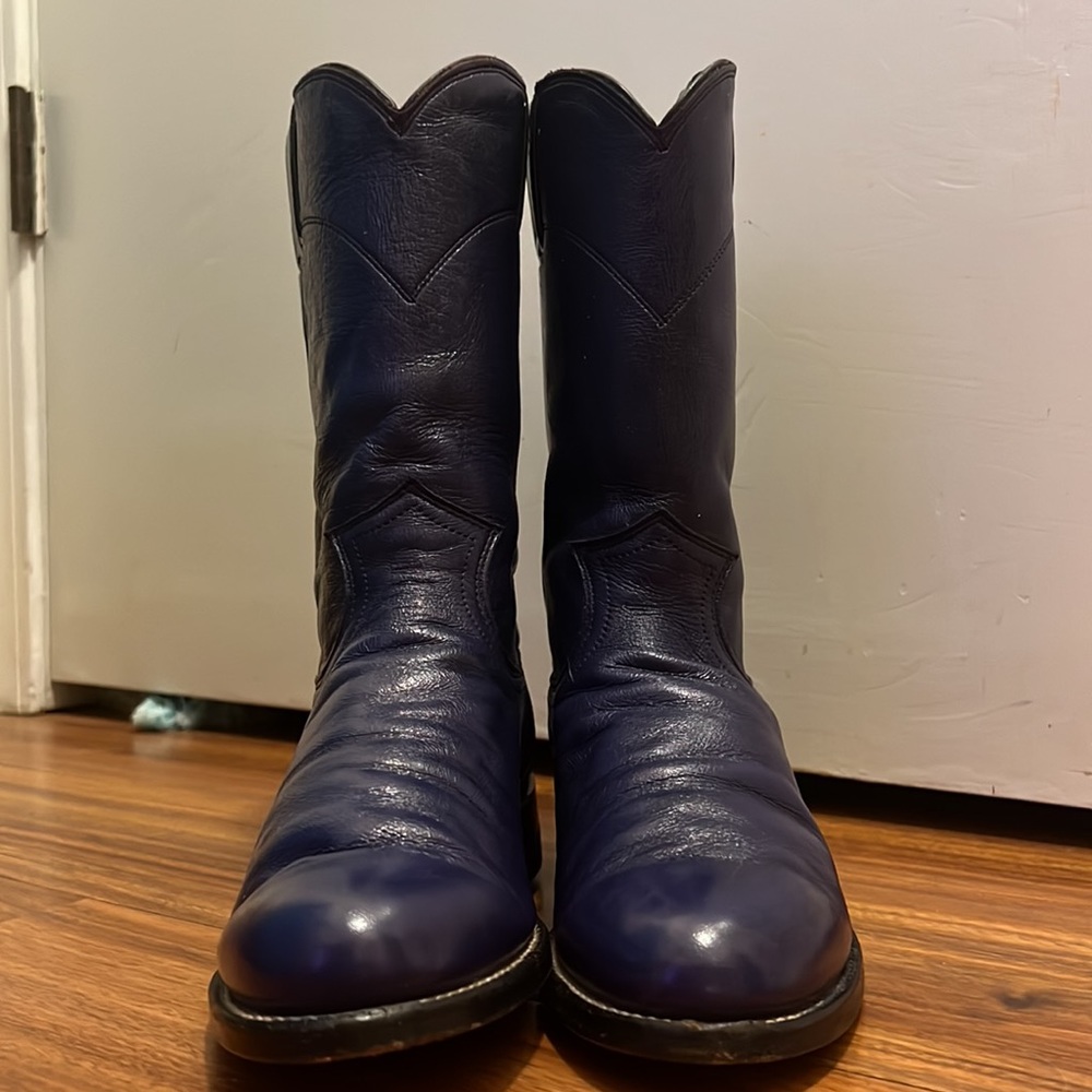 Justin Roper Western Leather Boots